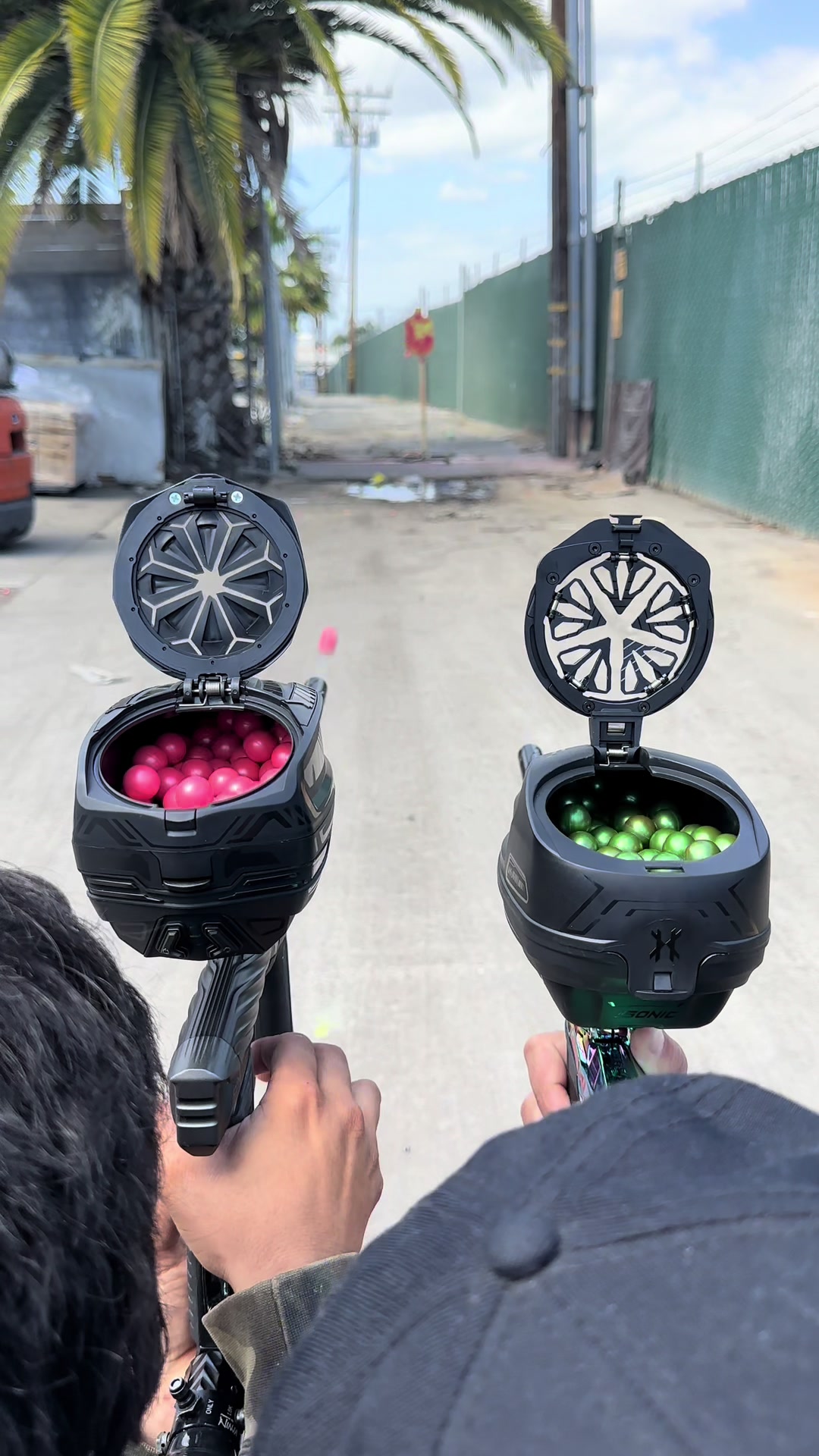 Which loader was faster?! #paintball #hkarmy #nxlpaintball