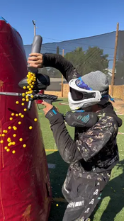 I'm officially a PRO now! #paintball #professional #hkarmy
