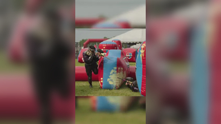 And away we go. ⁣ ⁣ Enjoy paintball. ⁣ ⁣ #paintball