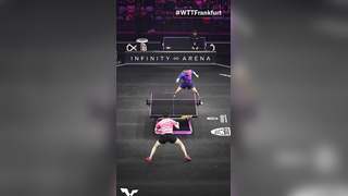 The Dance of the Lins Breakdown every move in this electrifying rally between Lin Shidong and Lin Yun-Ju #WTTFrankfurt #WTTChampions #TableTennis