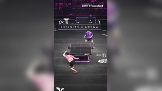 The Dance of the Lins Breakdown every move in this electrifying rally between Lin Shidong and Lin Yun-Ju #WTTFrankfurt #WTTChampions #TableTennis