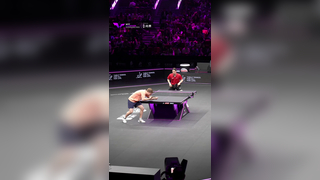 CRAZY TABLE TENNIS POINT! Point of the tournament so far here at @World Table Tennis Champions Chongqing #wtt #tabletennis #pingpong