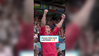 Olympic-level table tennis is DIFFERENT. Enjoy a sampler of the best points so far from the #ParisOlympics. #tabletennis #pingpong #olympics #wow #builtdifferent