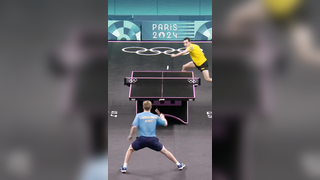 Olympic-level table tennis is DIFFERENT. Enjoy a sampler of the best points so far from the #ParisOlympics. #tabletennis #pingpong #olympics #wow #builtdifferent
