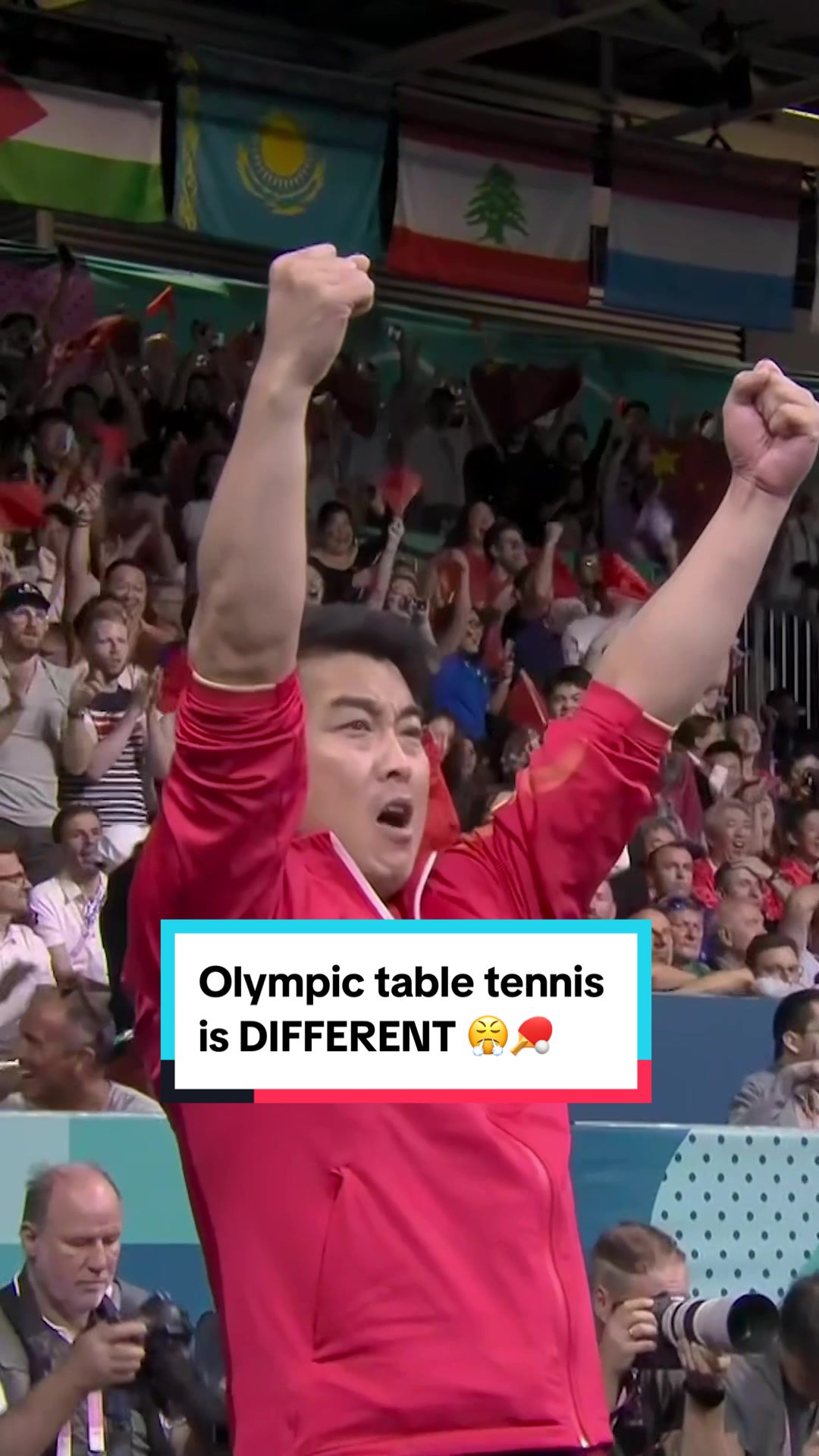 Olympic-level table tennis is DIFFERENT. Enjoy a sampler of the best points so far from the #ParisOlympics. #tabletennis #pingpong #olympics #wow #builtdifferent