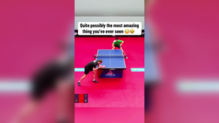 Talk about an even matchup ‍ (@The Kitchen Pickleball) #tabletennis #gamepoint #pingpong