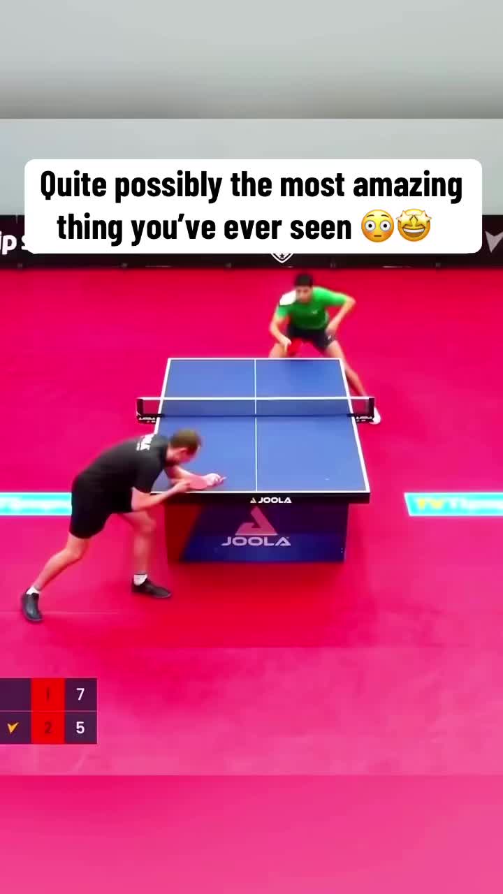 Talk about an even matchup ‍ (@The Kitchen Pickleball) #tabletennis #gamepoint #pingpong