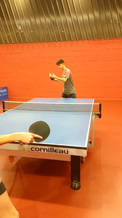 Diagonale coup droit 1% a #gewo #tennisdetable #pingpong