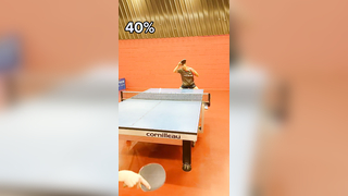 Diagonale coup droit 1% a #gewo #tennisdetable #pingpong