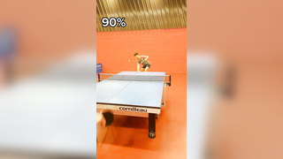 Diagonale coup droit 1% a #gewo #tennisdetable #pingpong