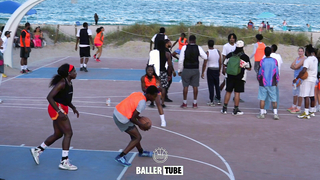 Venice Ball Game 2 Gets Chippy | Mic’d Up Trash Talk Turns International | Black Team Wins on Fort Lauderdale Beach