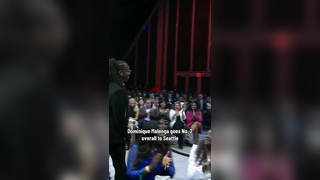 Dominique Malonga is heading to Seattle as the No. 2 pick in the 2025 WNBA Draft presented by State Farm!