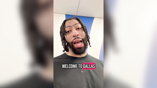 From one No. 1 pick to another... AD welcomes @Paige Bueckers to Dallas #wnba #paigebueckers #draft