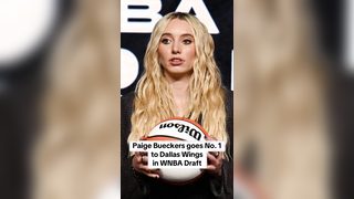 UConn star Paige Bueckers is going to the Dallas Wings after being picked No. 1 in the WNBA Draft on Monday night. Bueckers, who has a huge following on social media, becomes the sixth women's basketball player to be the No. 1 pick in the WNBA Draft and w