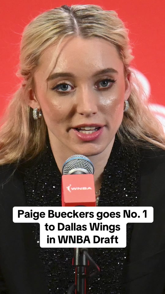 UConn star Paige Bueckers is going to the Dallas Wings after being picked No. 1 in the WNBA Draft on Monday night. Bueckers, who has a huge following on social media, becomes the sixth women's basketball player to be the No. 1 pick in the WNBA Draft and w