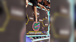 GATORS SLAP THEIR NAME ON THE NATTY #MarchMadness #NCAAtournament #collegebasketball #MFinalFour #NationalChampionship #cbb #mbb #floridagators #gators