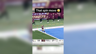Circle button to the crib for 6 #spin #football #UFL #Michigan #Panthers