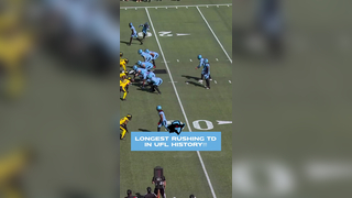 Kalen Ballage is already making history! ???? #ufl #uflfootball #arlingtonrenegades