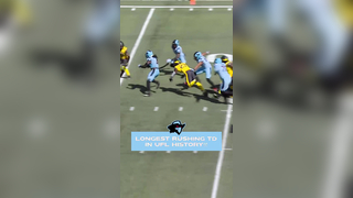 Kalen Ballage is already making history! ???? #ufl #uflfootball #arlingtonrenegades