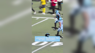 Kalen Ballage is already making history! ???? #ufl #uflfootball #arlingtonrenegades