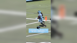 Kalen Ballage is already making history! ???? #ufl #uflfootball #arlingtonrenegades