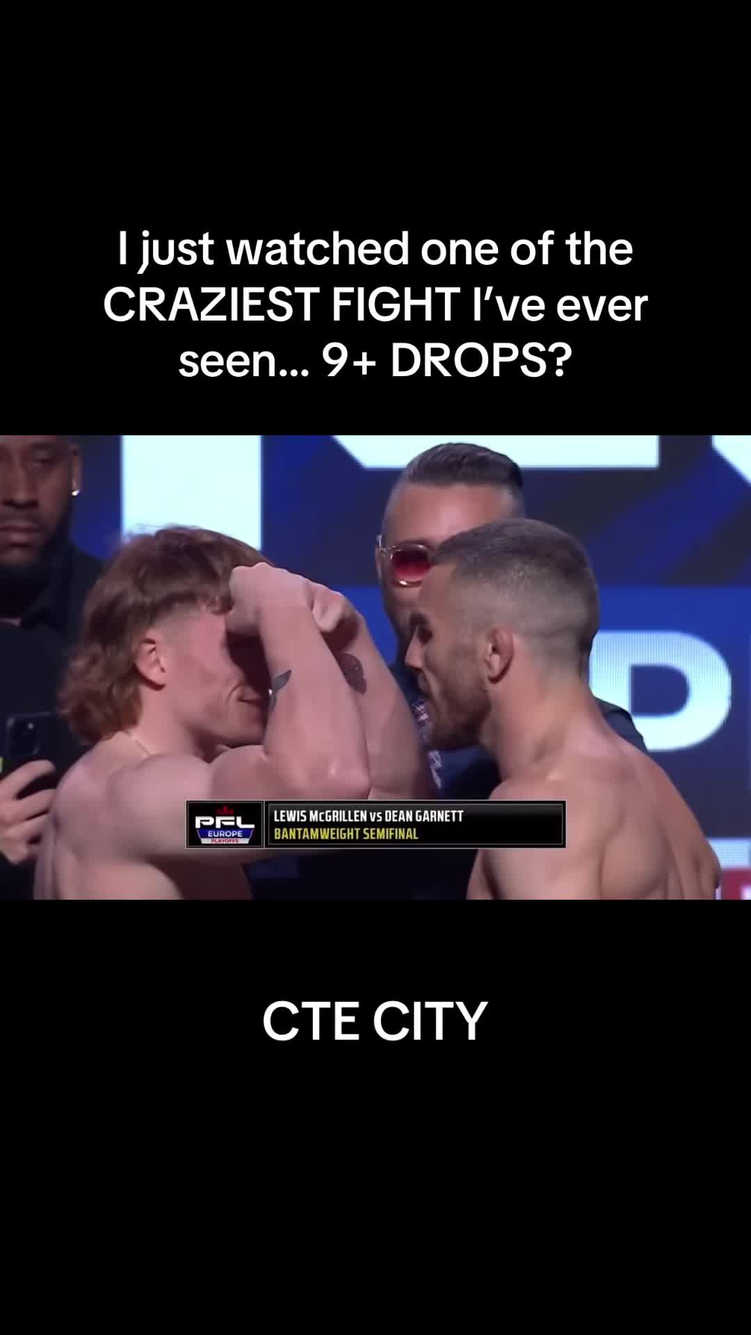 This was Lewis McGrillen vs Dean Garnett in PFL EUROPE 3 in late 2024. Bananas #PFL #UFC #MMA #MMAFight #UFCFighter #LewisMcGrillen #DeanGarnett #England #UK #Fight #Fighter #PFLEurope #KO #FYP #Viral #Trending