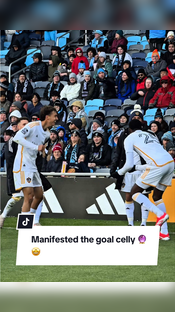 They manifested it ngl #aura #lagalaxy #MLS #Soccer #futbol #golazo #goal #tiktoksports