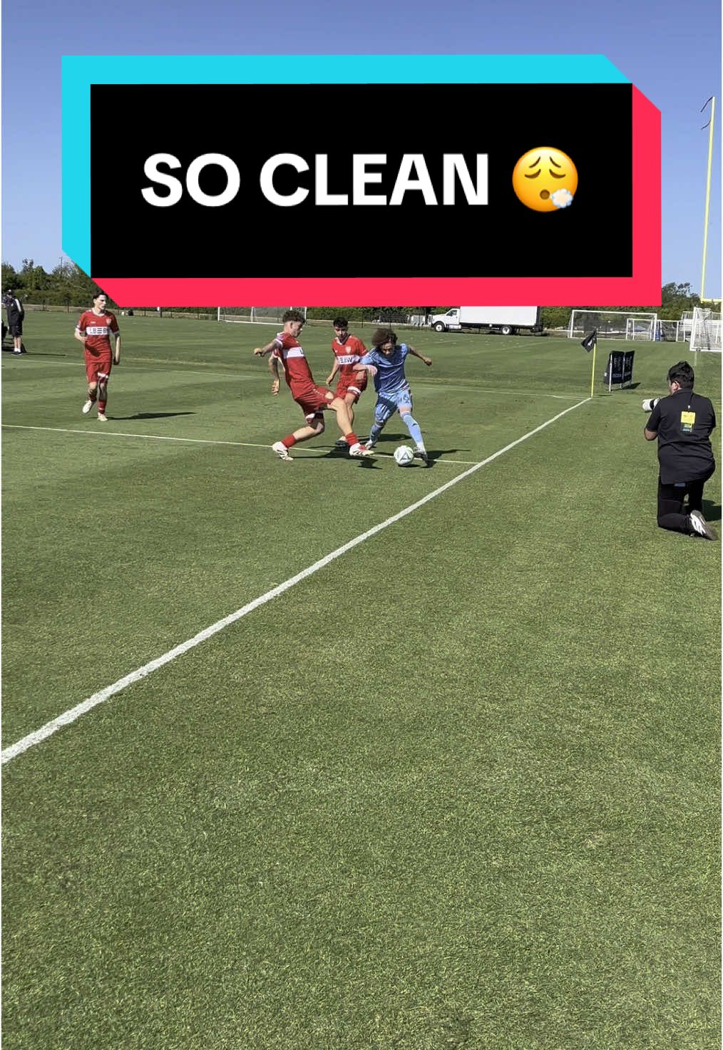 Now that was clean ‍ #nycfc #mlsnext #gacup #nycfcacademy #risingballers #mlsnextcup #mls