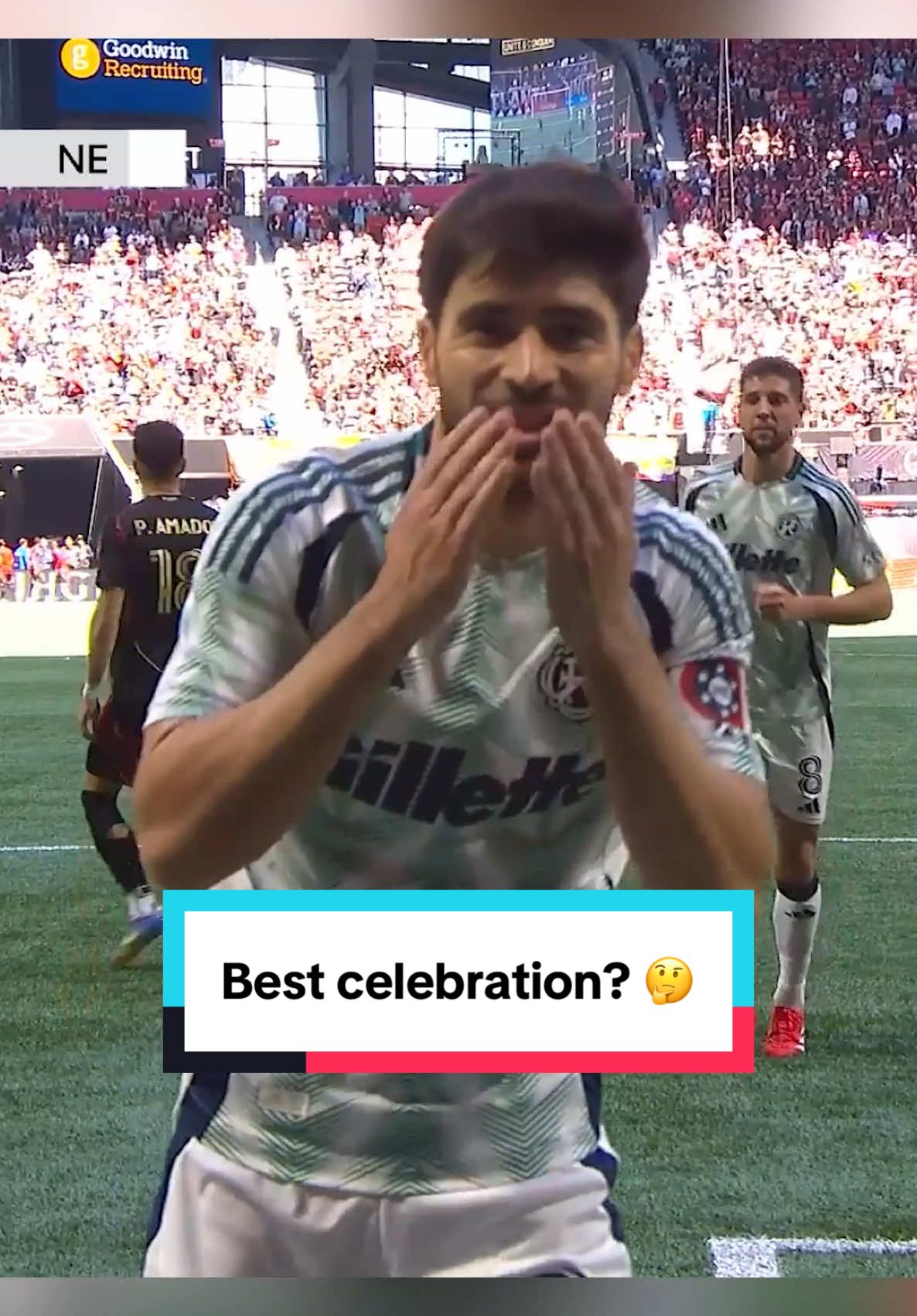 Mood watching #Minecraft at the movie theatre #mls #soccer #celebration #hype