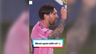 “Ref do something” but it’s Messi #mls #soccer #foul #referee #goat #intermiami #messi #leomessi