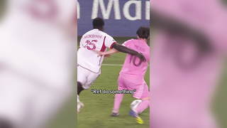 “Ref do something” but it’s Messi #mls #soccer #foul #referee #goat #intermiami #messi #leomessi