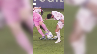 “Ref do something” but it’s Messi #mls #soccer #foul #referee #goat #intermiami #messi #leomessi