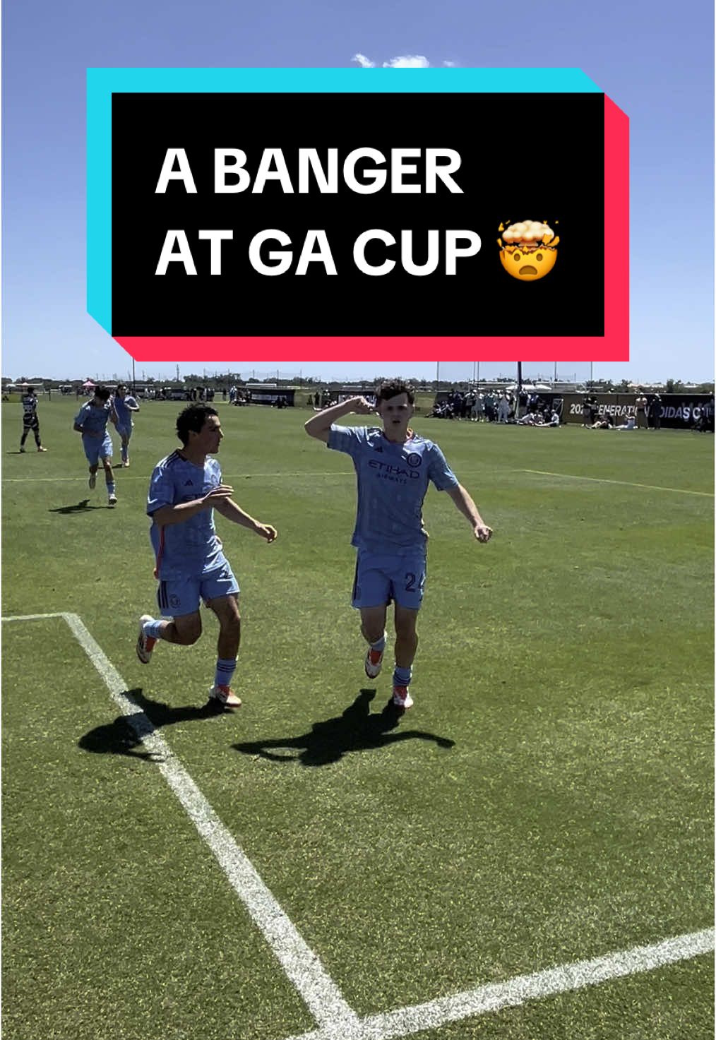 The first W for our U18s at GA Cup #nycfc #mlsnext #gacup #nycfcacademy #risingballers #rayados #rayadosdemonterrey #mls