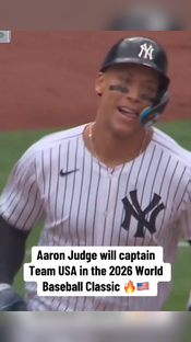 Judge will participate in the WBC for the first time as captain of Team USA (via @MLB, @YES Network) #mlb #baseball #yankees #aaronjudge