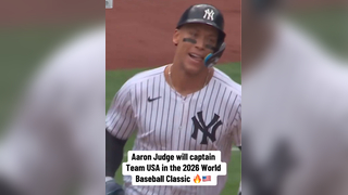 Judge will participate in the WBC for the first time as captain of Team USA (via @MLB, @YES Network) #mlb #baseball #yankees #aaronjudge