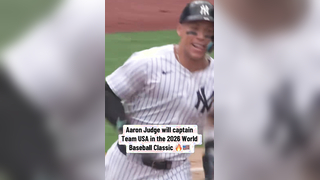 Judge will participate in the WBC for the first time as captain of Team USA (via @MLB, @YES Network) #mlb #baseball #yankees #aaronjudge