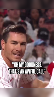 You rarely see JT Realmuto get animated like that #mlb #phillies