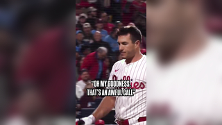 You rarely see JT Realmuto get animated like that #mlb #phillies