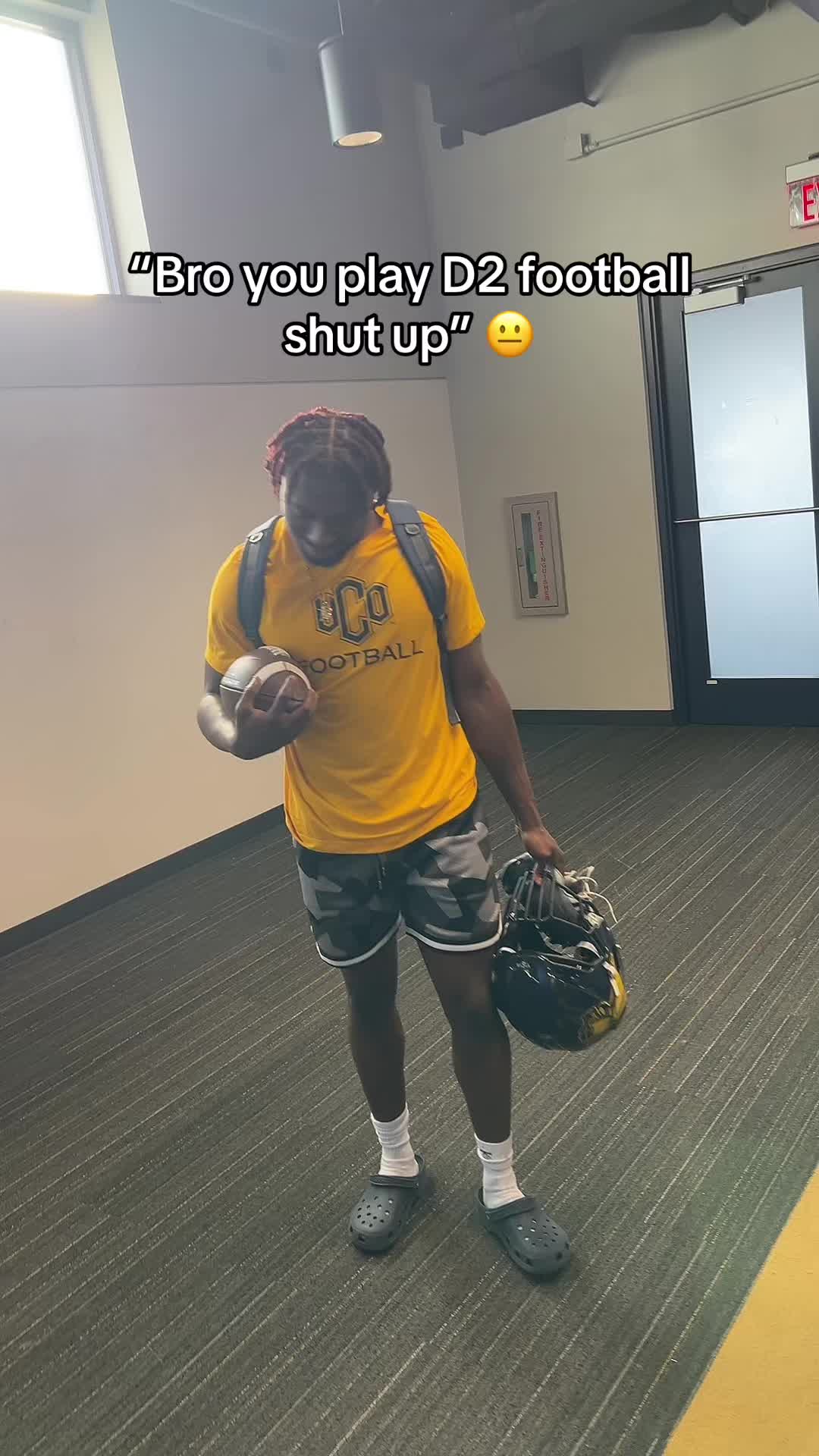 Best D2 in the world idc ‼ #fyp #football #collegefootball #D2 #D1 #athlete #sports #hsfb #cfbplayoff #UCO #xybca