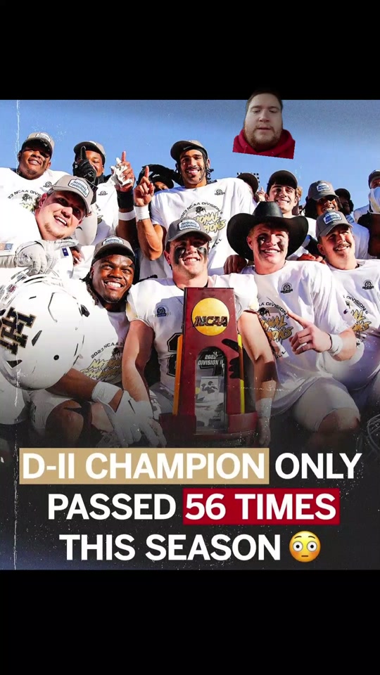 #greenscreen This is crazy #HardingBison #D2 #collegefootball #D2Champions #wow #passattempts #thoughts #fypシ