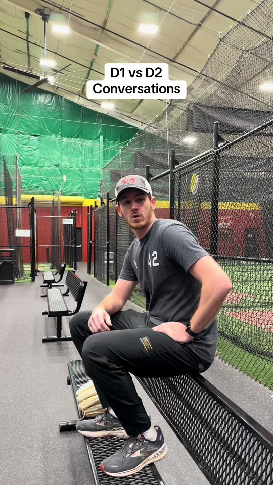 Hey D2 has some high level baseball too ‍ #baseball #dbat #d1 #d2 #collegebaseball #college #ncaabaseball #ncaa