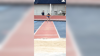 Season opener Shoutout to AJ for the videos!! #longjumper #trackandfield #d2 #trusttheprocess