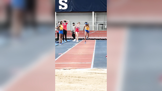 Season opener Shoutout to AJ for the videos!! #longjumper #trackandfield #d2 #trusttheprocess