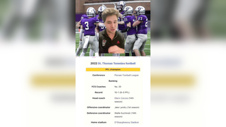 Comgrats to sioux falls #siouxfalls #siouxfallssouthdakota #stthomas #stthomasfootball #d2football #division2 #division2football #stthomasusvi #collegefootball #ncaafootball