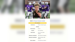 Comgrats to sioux falls #siouxfalls #siouxfallssouthdakota #stthomas #stthomasfootball #d2football #division2 #division2football #stthomasusvi #collegefootball #ncaafootball