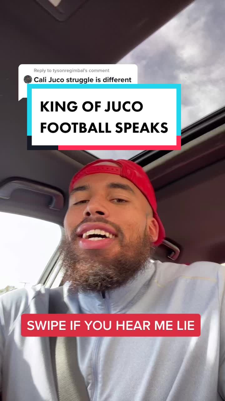 Reply to @tysonregimbal Swipe when you hear me say ONE lie……. #jucoproduct #jucofootball #juco #jucolife #jucobandits #fyp #lastchanceu