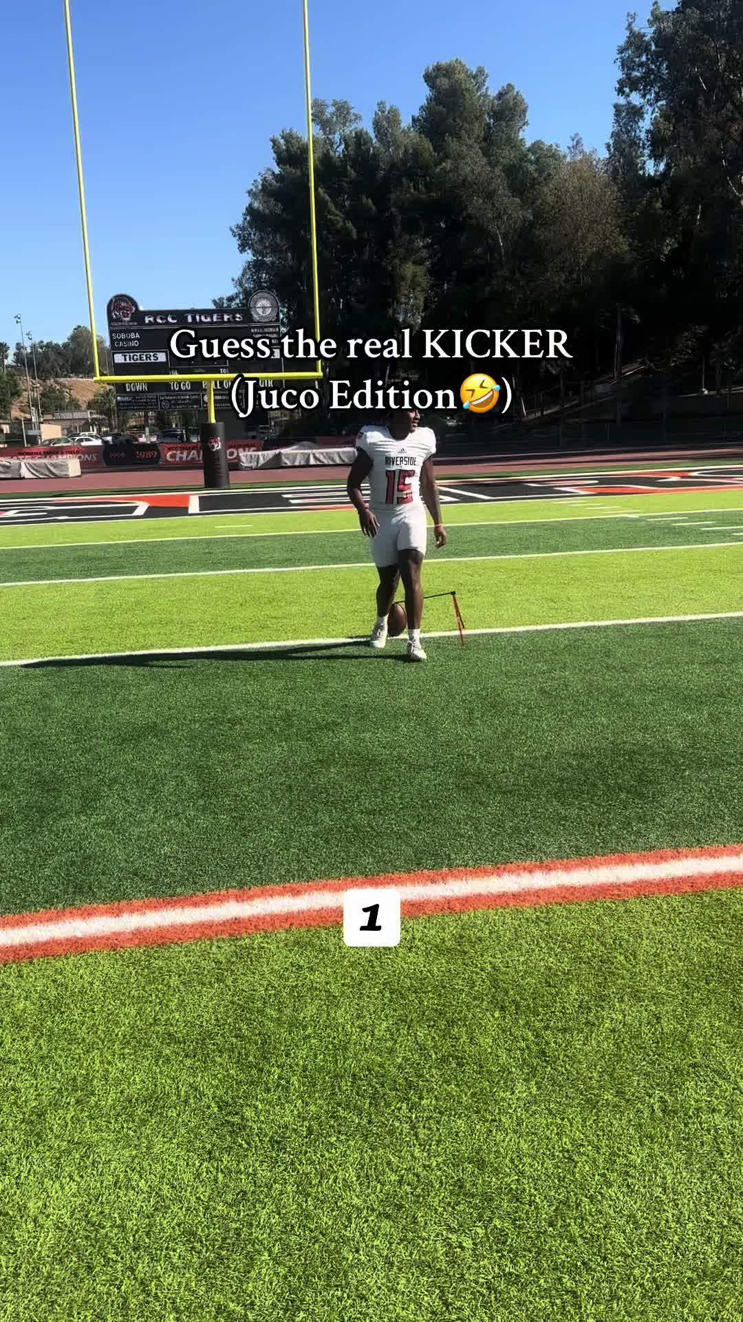 Comment #fyp #foryou #collegefootball #uofidaho #viral #idaho #trending #kicking #rcc #juco #jucoproduct