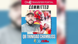Trinidad Chambliss went from D2 to the SEC #fyp #d1football #d2football #d3football #transferportal #nil