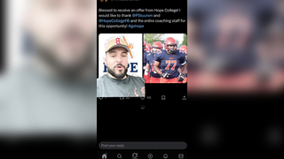 Trinidad Chambliss went from D2 to the SEC #fyp #d1football #d2football #d3football #transferportal #nil