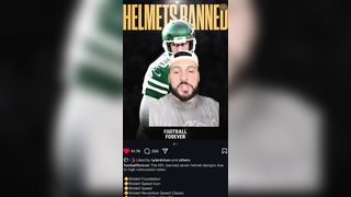 NFL JUST BANNED THESE HELMETS #fyp #d1football #d2football #d3football #helmets #footballdrip